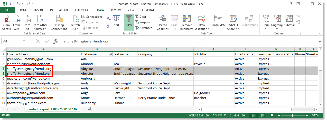 merge office 365 duplicate contacts