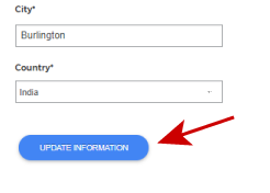 Update your information.
