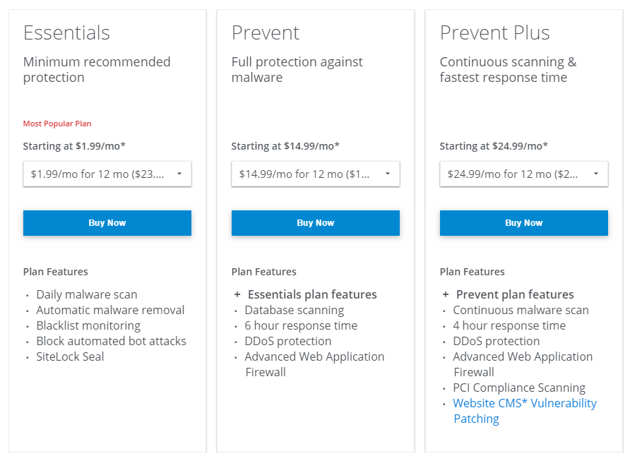 Choose your plan