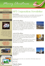 December Holiday Newsletter