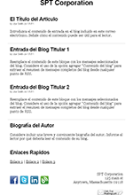 RSS Newsletter Basic (Spanish)
