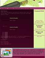 Cuisine Menu II
