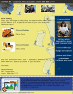 Seasonal Menu II