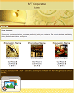 Gourmet Food Promotion