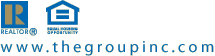 Realtor Logo, EHO Logo, www.thegroupinc.com