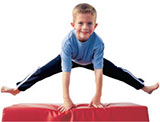 boy vaulting