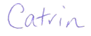 Catrin Signature
