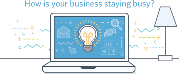 How is your business staying busy? Click here to start using Constant Contact for your online marketing.