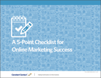 A 5 Point Checklist to Online Marketing Success