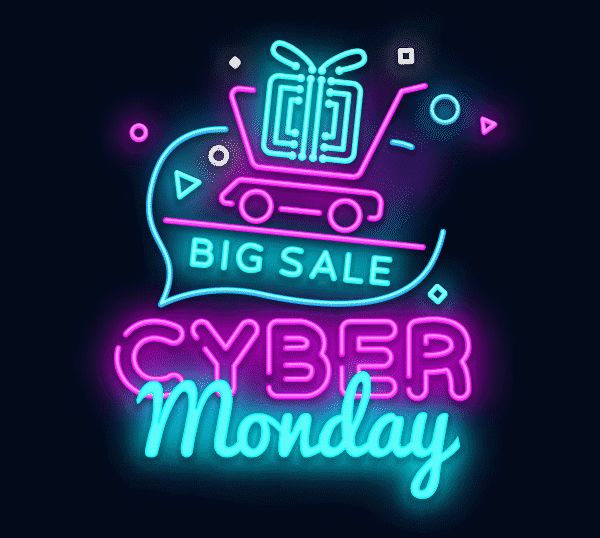 Big Sale. Cyber Monday.