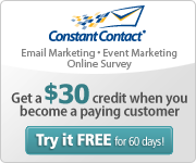 Try Constant Contact FREE for 60 days!