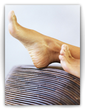 bare feet
