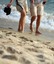 beach walk