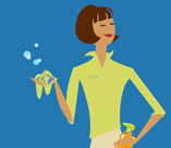 Special Savings Offer from Maid Brigade- Rag lady