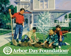 Arbor Day tree planting
