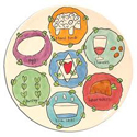 Seder Plate