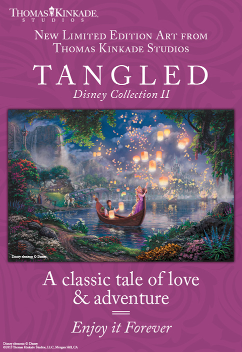 Introducing Tangled by the Thomas Kinkade Studios