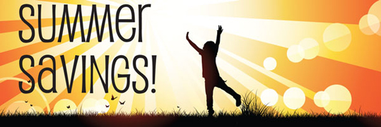Summer Savings title bar