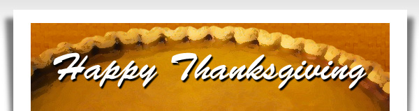 Happy Thanksgiving!
