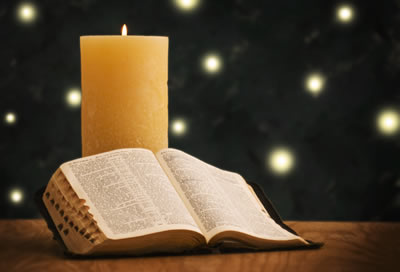 Bible Candle