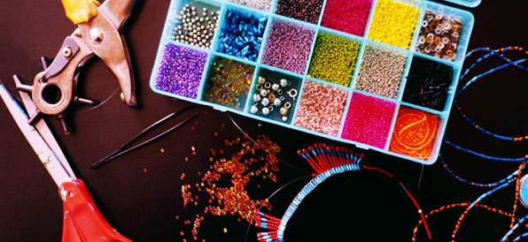 Bead Art Banner
