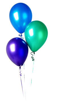 brithday balloons