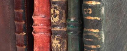 Books spines
