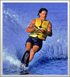 water skiier