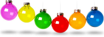 Christmas baubles